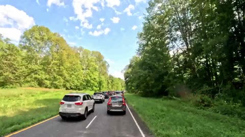 1080P Driving from Columbia County Valatie NY 12184 to New York City NYC Queens ASMR FF