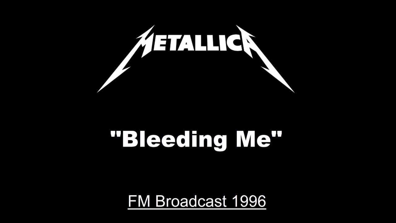 Metallica - Bleeding Me (Live in Copenhagen, Denmark 1996) FM Broadcast