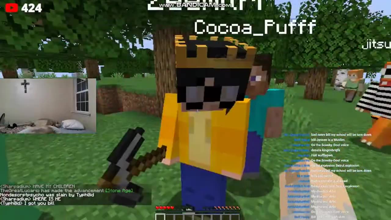 Bill Jensen rages at Minecraft and his mic got muted