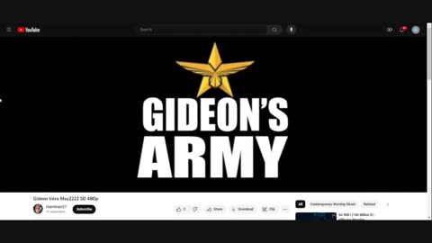 GIDEONS ARMY 11/2/23 @ 930 AM EST THURSDAY