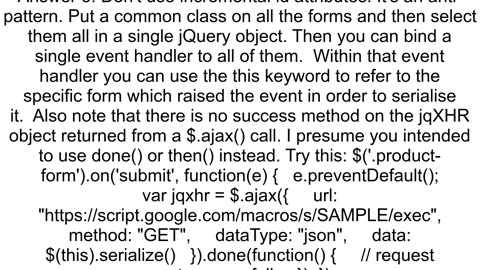 Apply the same event handler to multiple forms