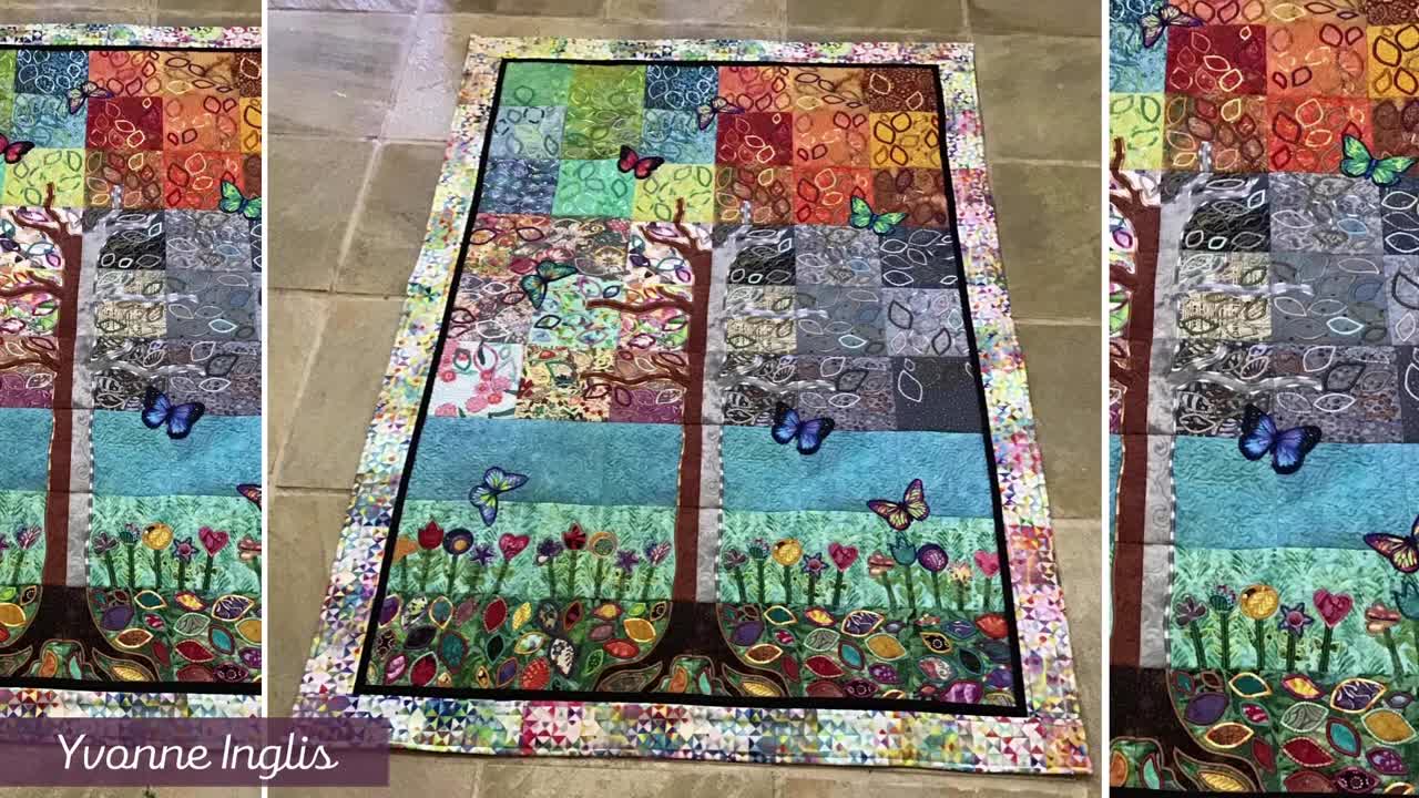 Tree of Life Quilt Sew Along Winners, Quilt Inspiration.