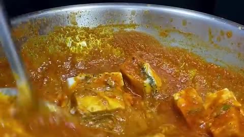 ASMR Indian Cooking_ Lasooni Paneer Masala #shorts #asmr #cooking #food #indianasmrworld