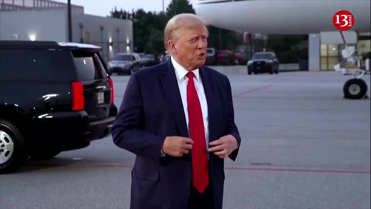 President Trump says his arrest in Georgia Justice.