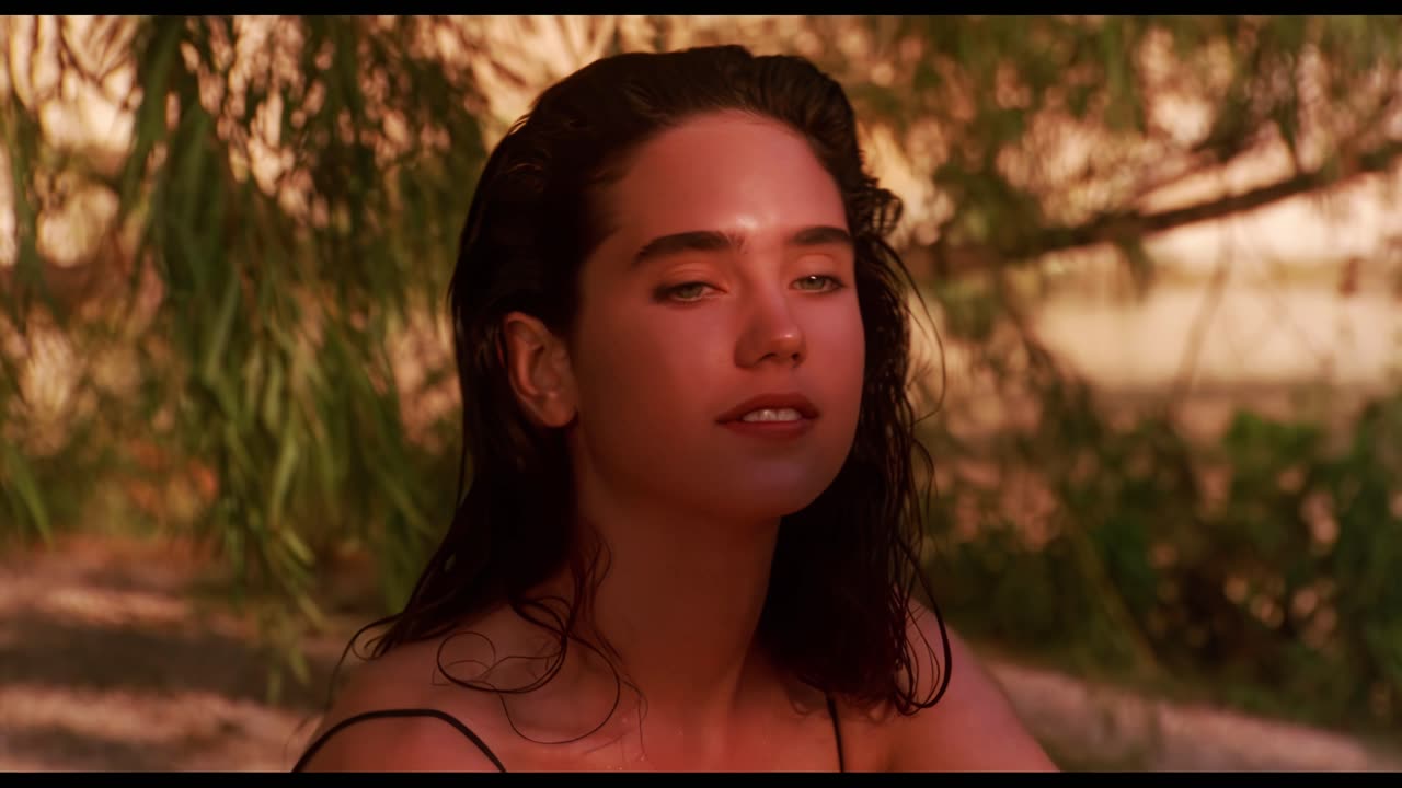 Jennifer Connelly Don Johnson The Hot Spot 1990 scene 2 remastered 4k