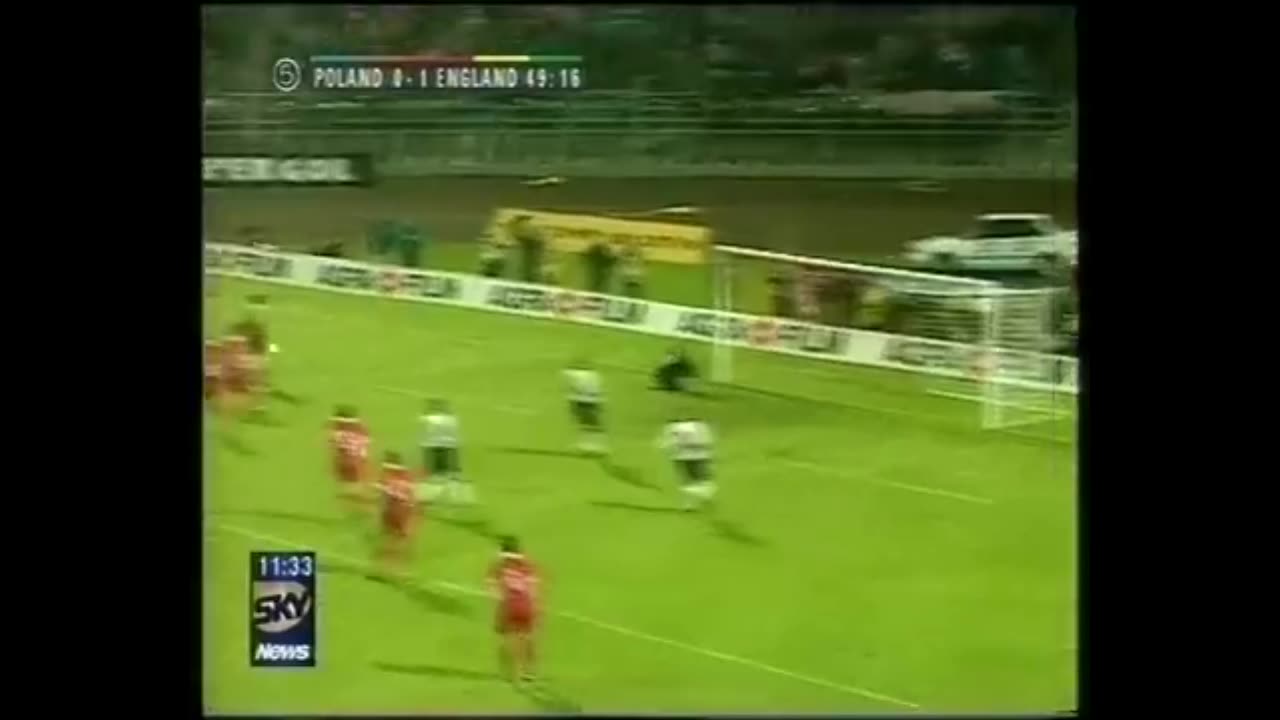 Poland vs England (World Cup 1998 Qualifier)