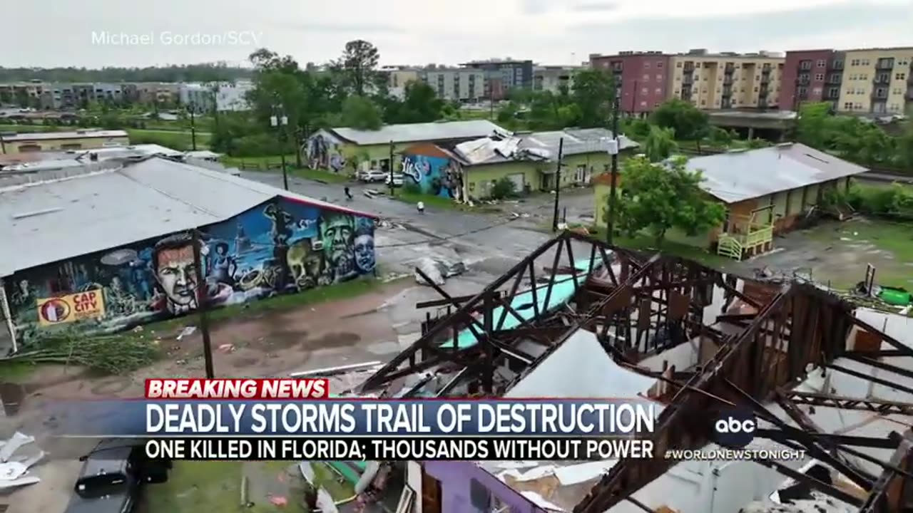 Severe storms on the move as 105 tornadoes reported across the country Monday ABC News