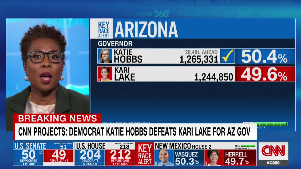 John King breaks down Katie Hobbs' projected win in Arizona governor's race