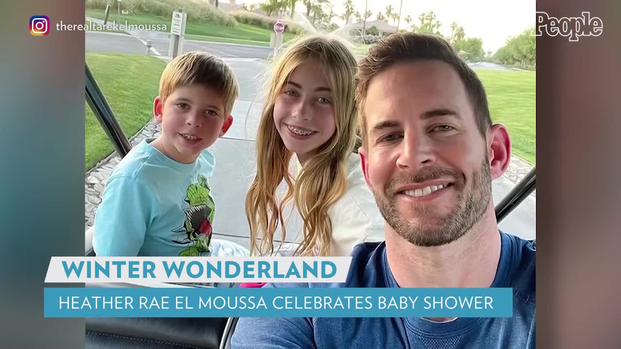 See Inside Heather Rae El Moussa's Winter Wonderland Baby Shower for Son on the Way PEOPLE
