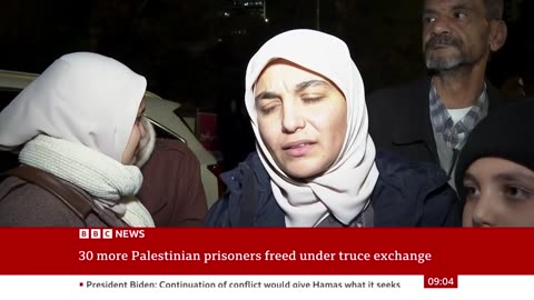 Hopes of Israel - Hamas truce extension as more hostages in Gaza set to be freed | BBC News