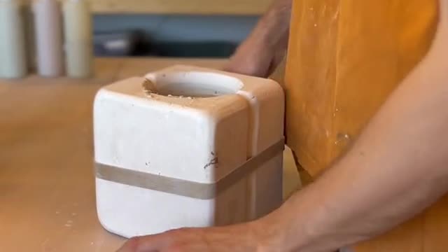 Ive been working on something new 💕 hopefully you guys like it #pottery #satisfying #asmr