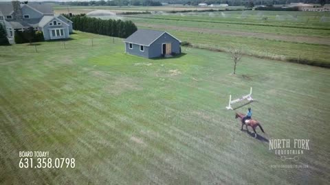 The Blue Barn at North Fork Equestrian