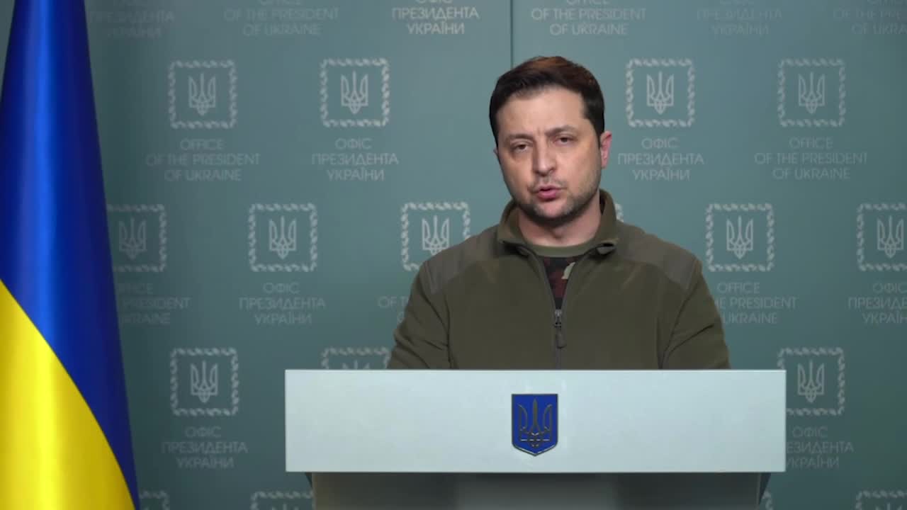 During today's speech, Ukrianian President Volodymyr Zelensky announced that would release some