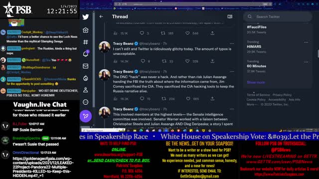 2023-01-03 22:00 EST - The MAGA Mullet Show: with MagaSwaga