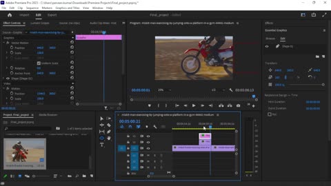 Adobe Premiere Pro – Create Transition with Circle Shape