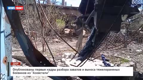 Nacistické krysy z Azova lezou z děr v Azavstalu