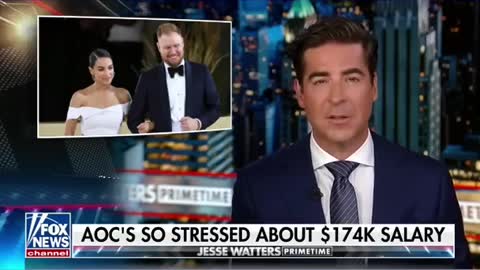 Watters scorches AOC for complaining about her congressional salary