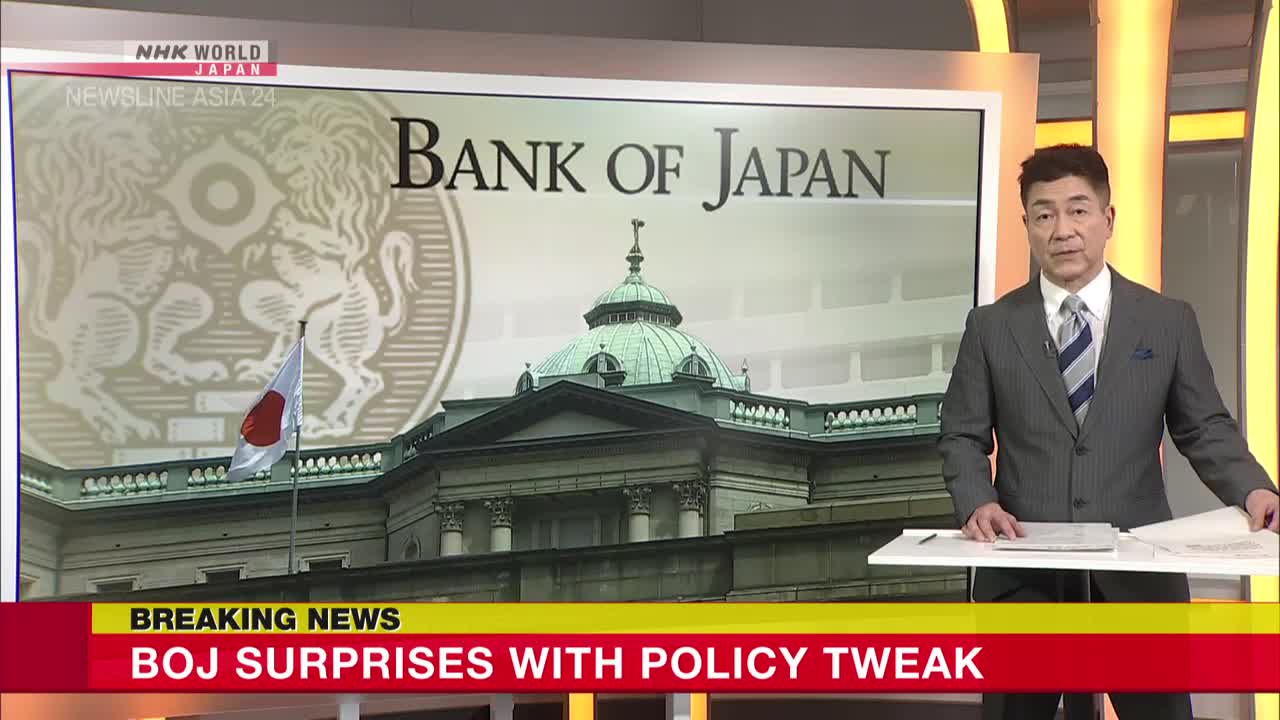 BOJ surprises with monetary policy tweak