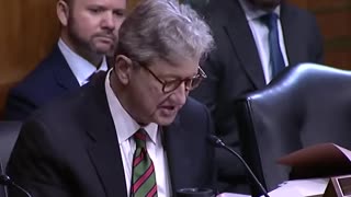 Sen. John Kennedy Confronts Witness: 'You Support Hamas, Don't You?'