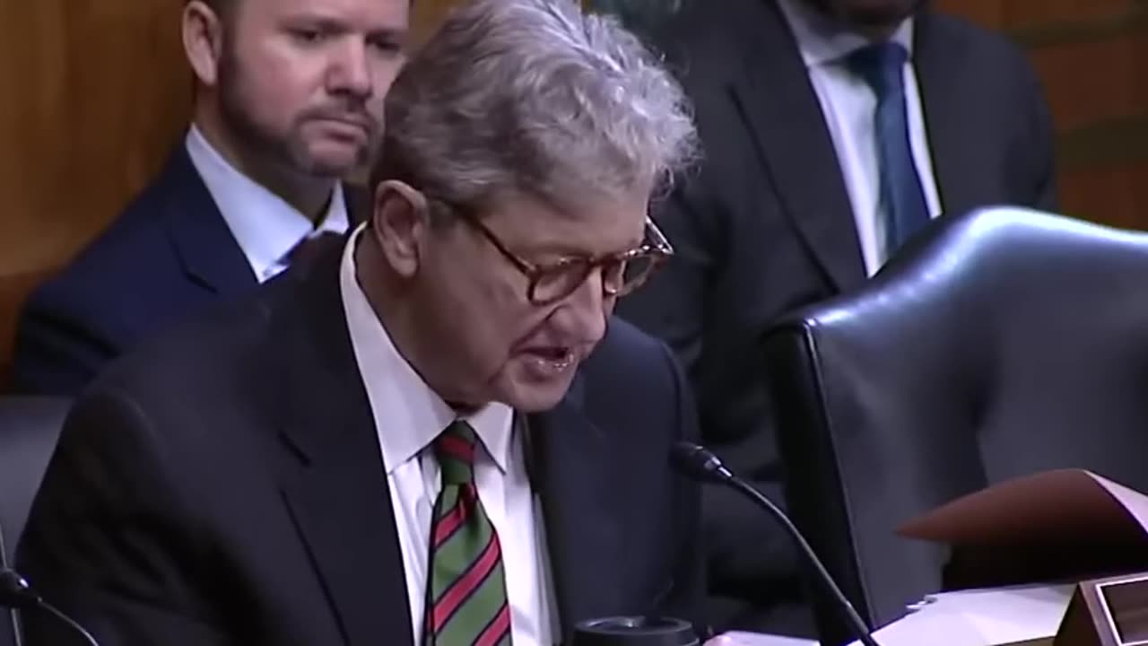 Sen. John Kennedy Confronts Witness: 'You Support Hamas, Don't You?'