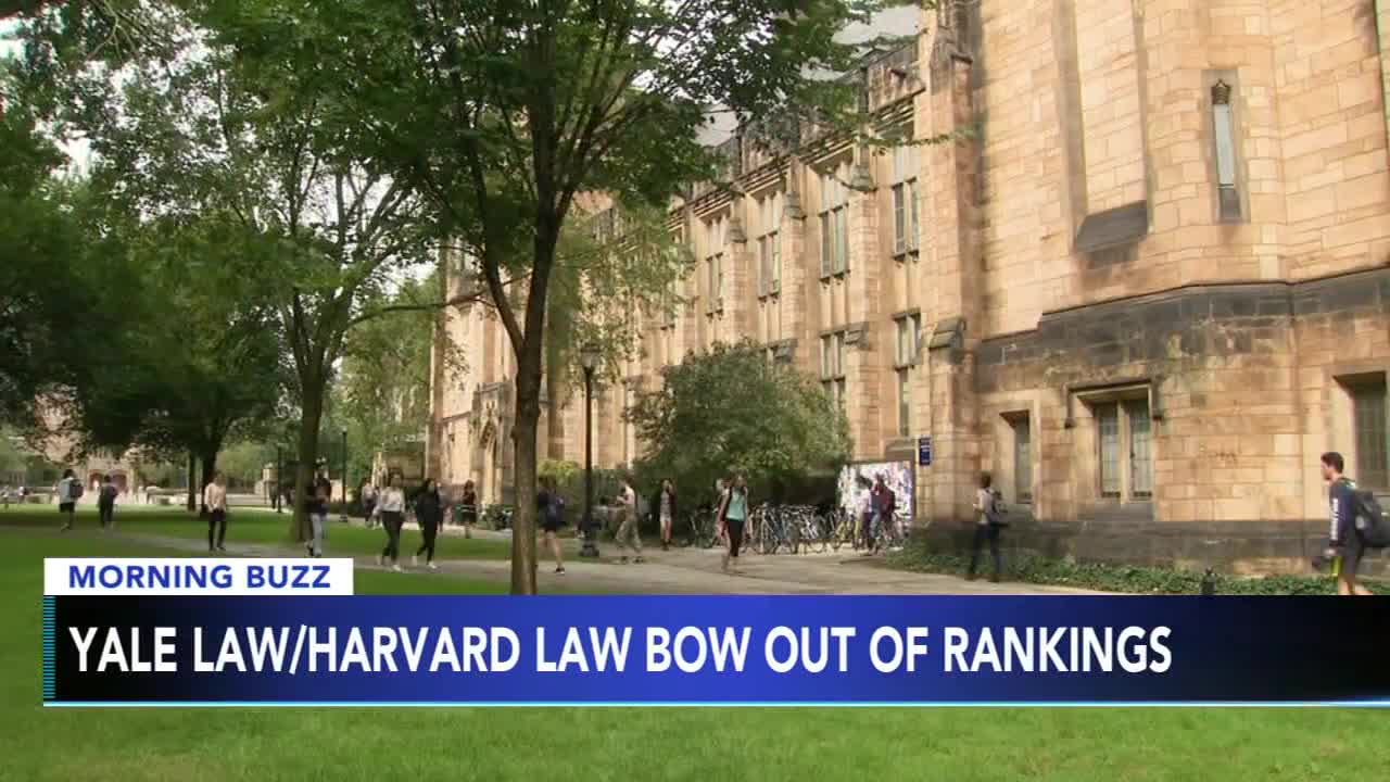 Yale and Harvard law schools part ways with U.S. News & World Report rankings