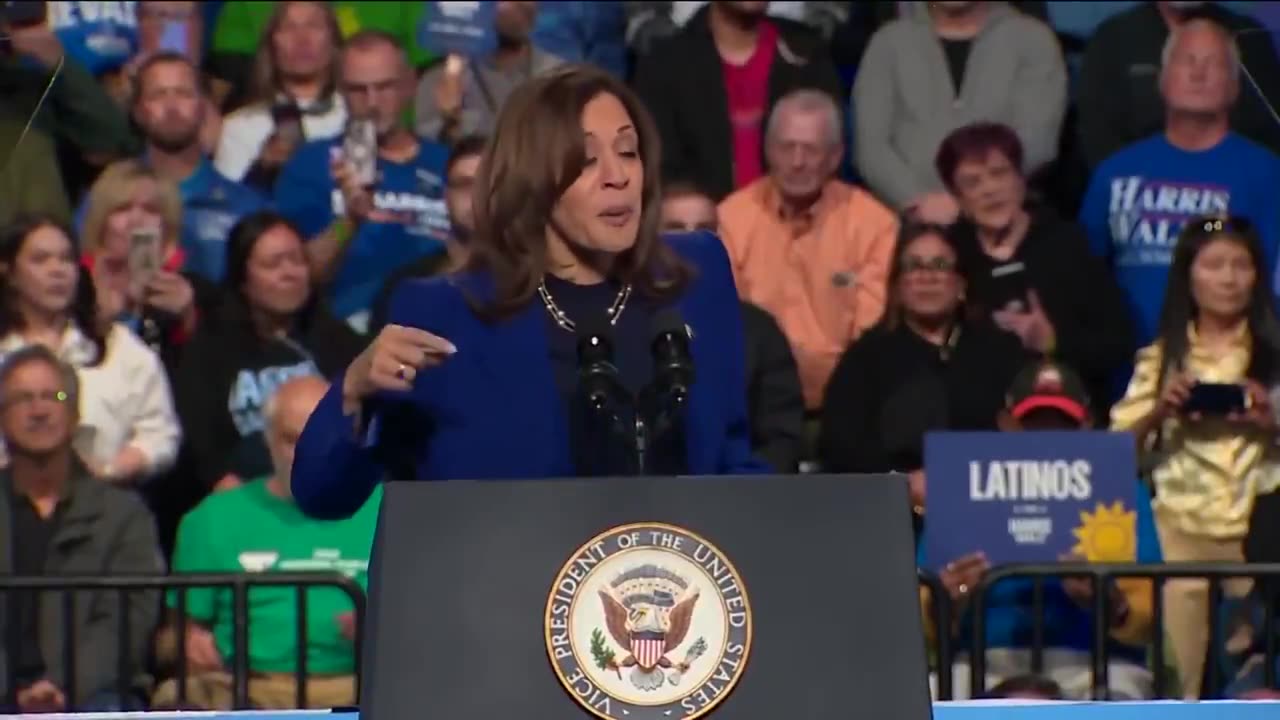 Kamala Word Salad: “Understand the difference here moving forward. Moving forward, understand the difference