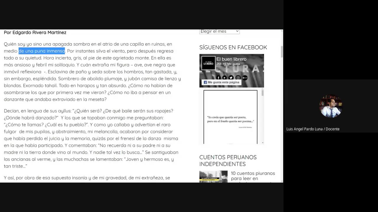 TRILCE SEMESTRAL 2021 | SEMANA 20 | LITERATURA: GENERACIÓN 60