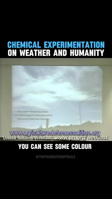 Chemical Experimentation on Weather