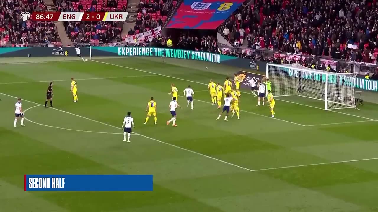 England 2-0 Ukraine | England Wins From Two | Highlights