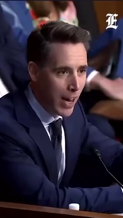So let's review some Election Interference... here's Sen. Josh Hawley
