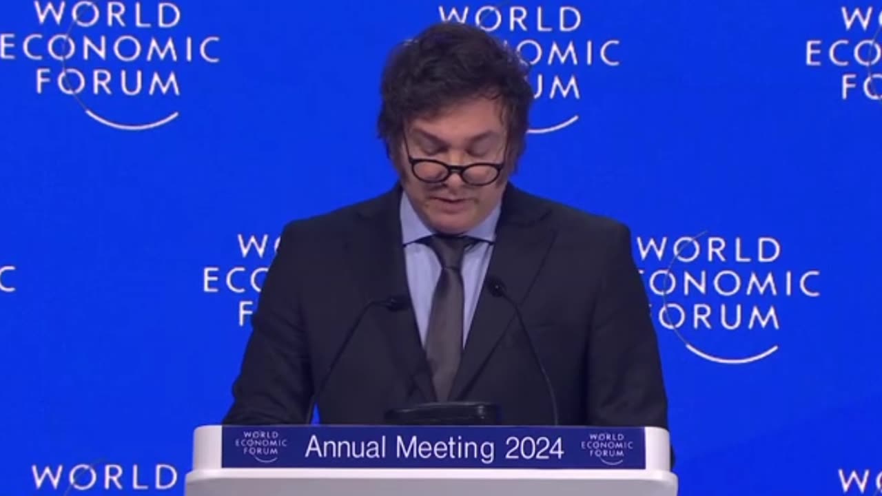 Javier Milei at the WEF on Socialism!