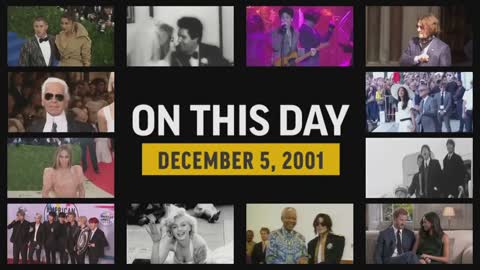 On This Day 5 December 2001