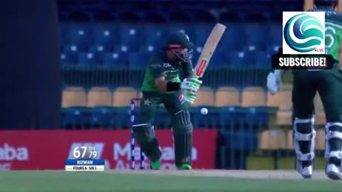 PAK vs AFG RIZWAN and BABER Partnership I CRICKET LIVE I PAK vs AFG Highlights