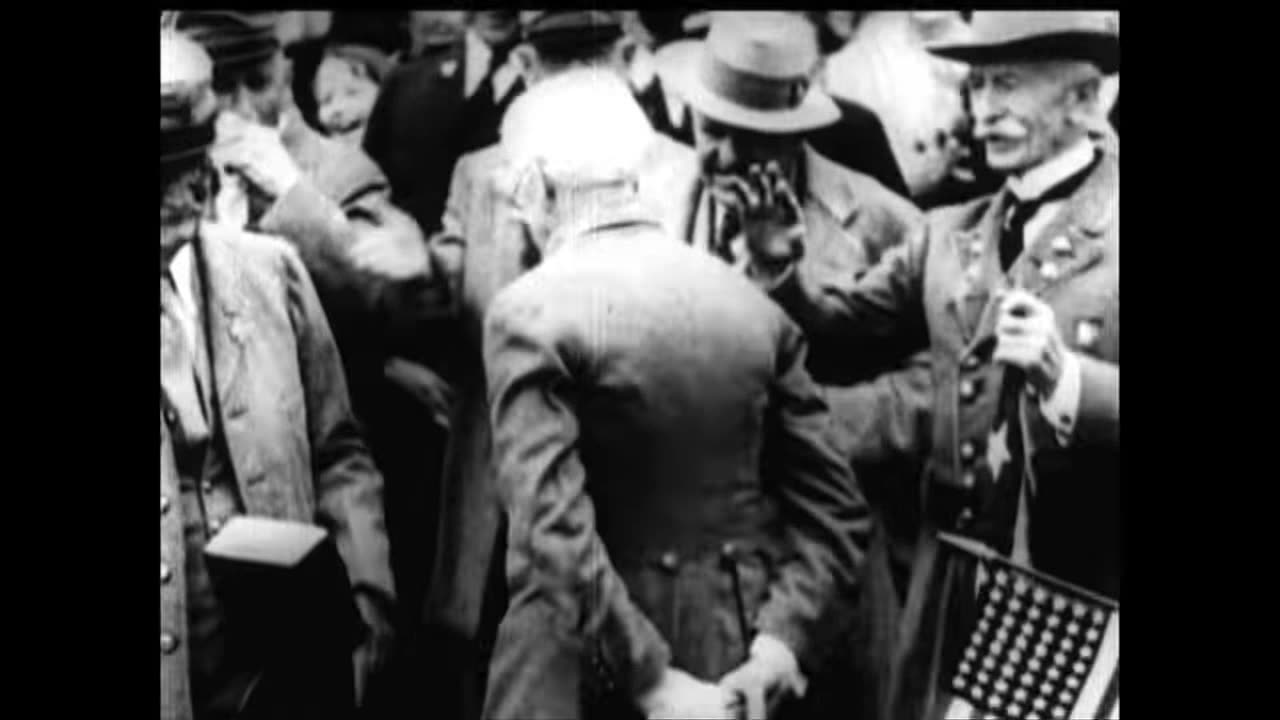 Rare Footage of Civil War Veterans Doing the Rebel Yell