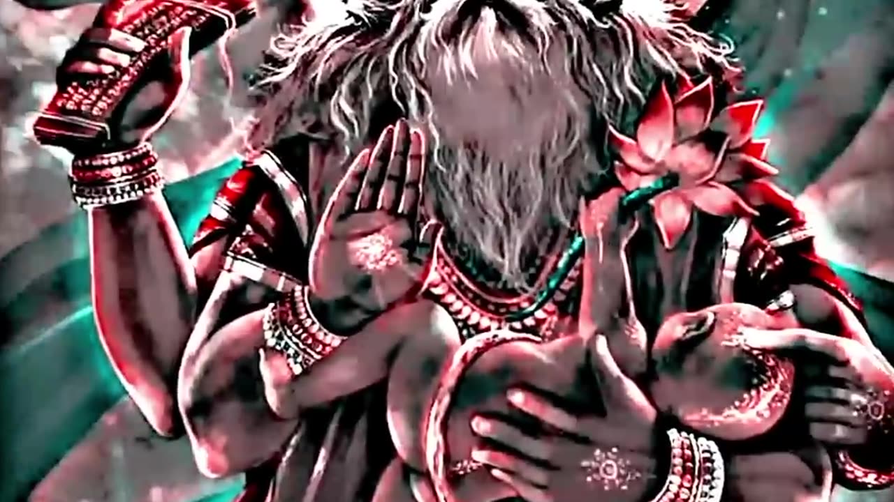 Ravan ji vs Hanuman🚩| Bageshwar dham Sarkar 🌺|| Bajrangbali ki jay ho🔥|| Hanuman attitude status 🚩||