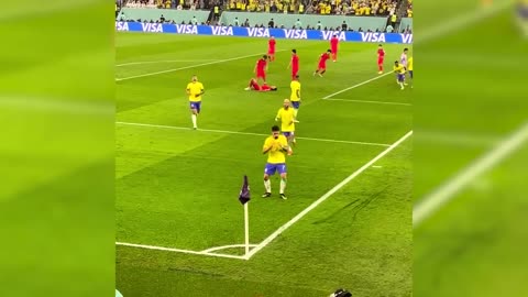 Brazil Players Funny Goal Celebration Dance