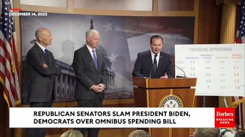 'I'd Love To Hear Their Answer To That!' Mike Lee Slams Democrats Over Omnibus
