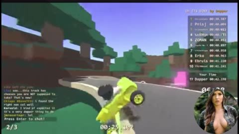 Zeepkist Minecraft track