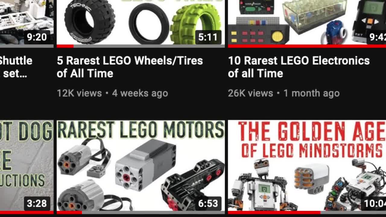 5 Rarest LEGO Technic Shock Absorbers of all time