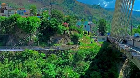 Beautiful view of Muzaffarabad, Azad Kashmir