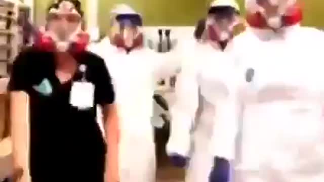 The time healthcare workers were healthy enough to make TikTok videos