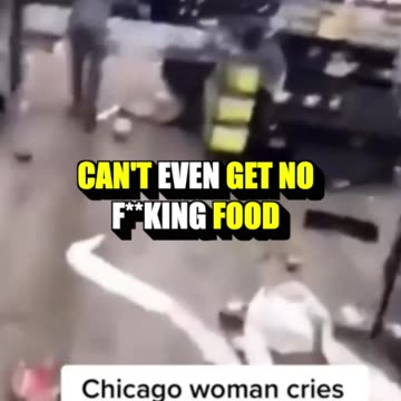 SHOCKING: Chicago Woman Sobs As She Wanders Through DESTROYED Walmart