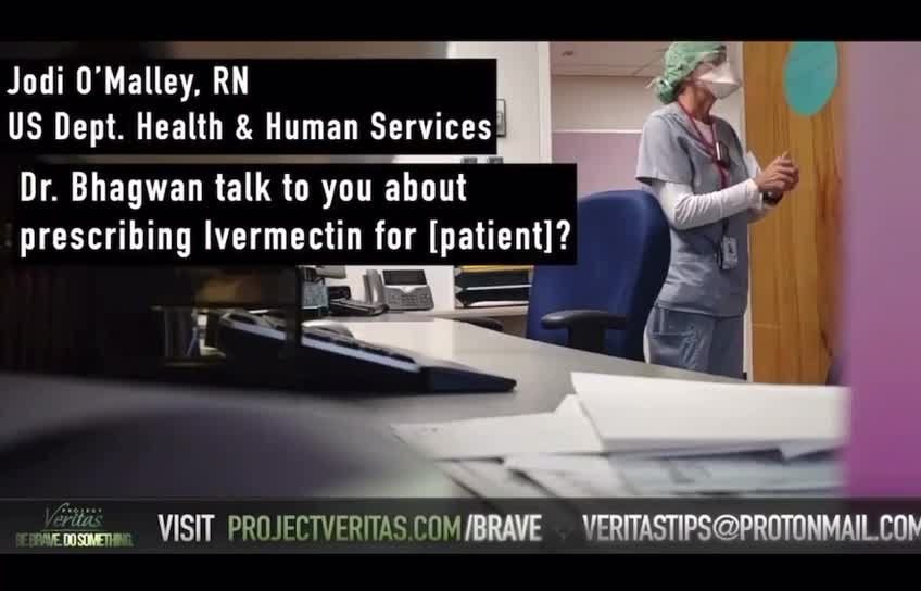 PROJECT VERITAS VIDEO ON COVERUP OF VACCINE INJURIES