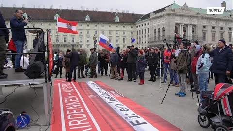 ❗️Crowds of people took to the streets of Vienna