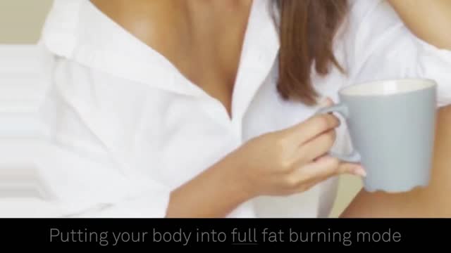 Burn FAT drinking coffee!