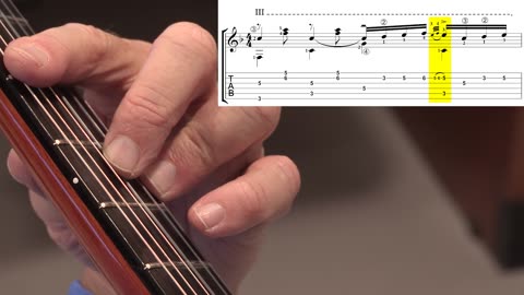 Tech Tip Collapse Left-Hand Tip Joints Video #6: F Major Section Ornament Capricho Arabe (Tarrega)