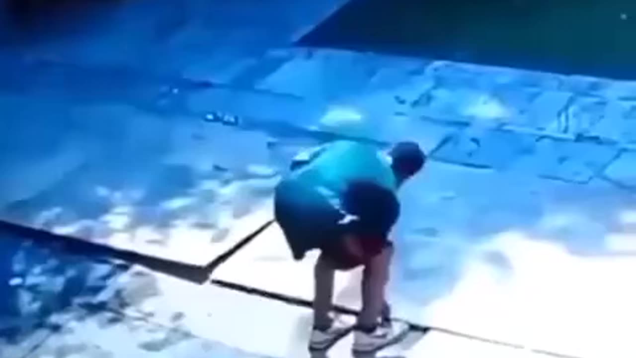 His bad