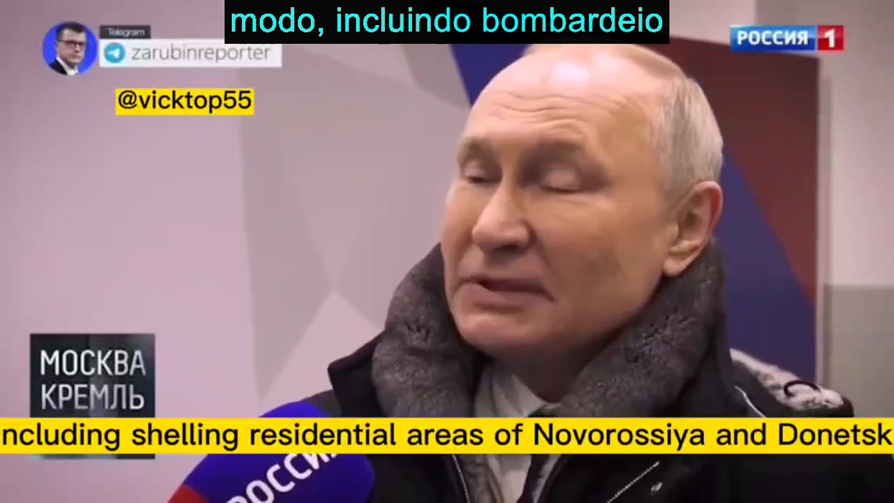 Putin talks about the participation of the US and NATO in the war with Russia and about START.