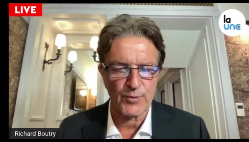 LA UNE TV-plateau diffusion du 01/08/2021. Extrait N°1