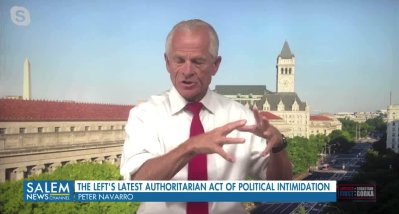 Peter Navarro explains what happened when the FBI took him into custody at the airport.